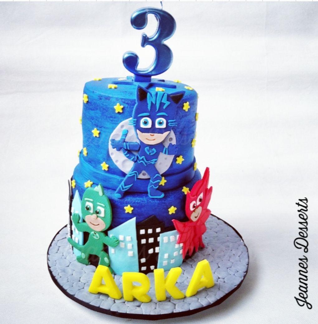 PJ Masks Birthday Cake