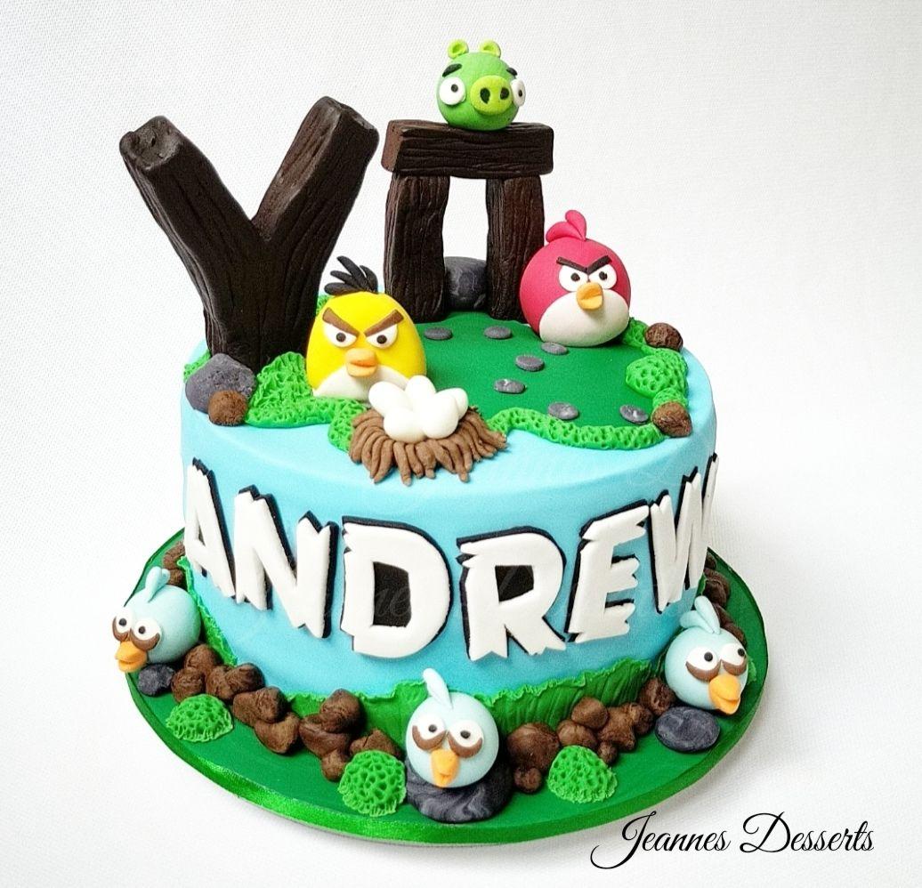 Angry Birds Cake