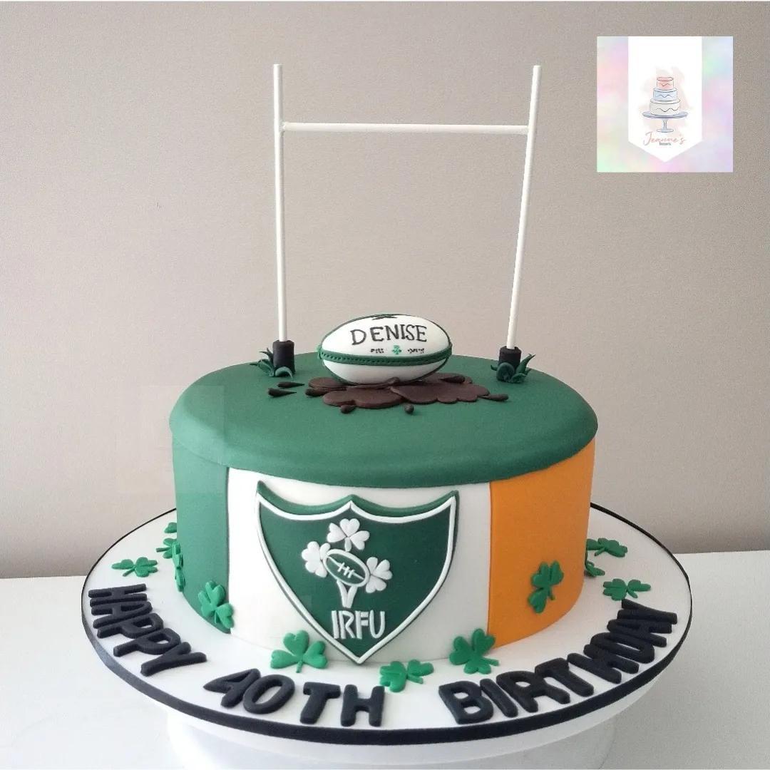 Rugby Cake